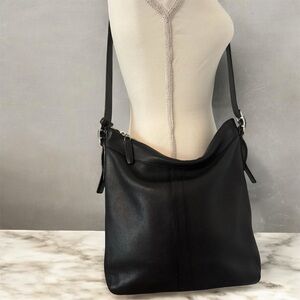 Coach Black Leather Shoulder Bag | Good Condition